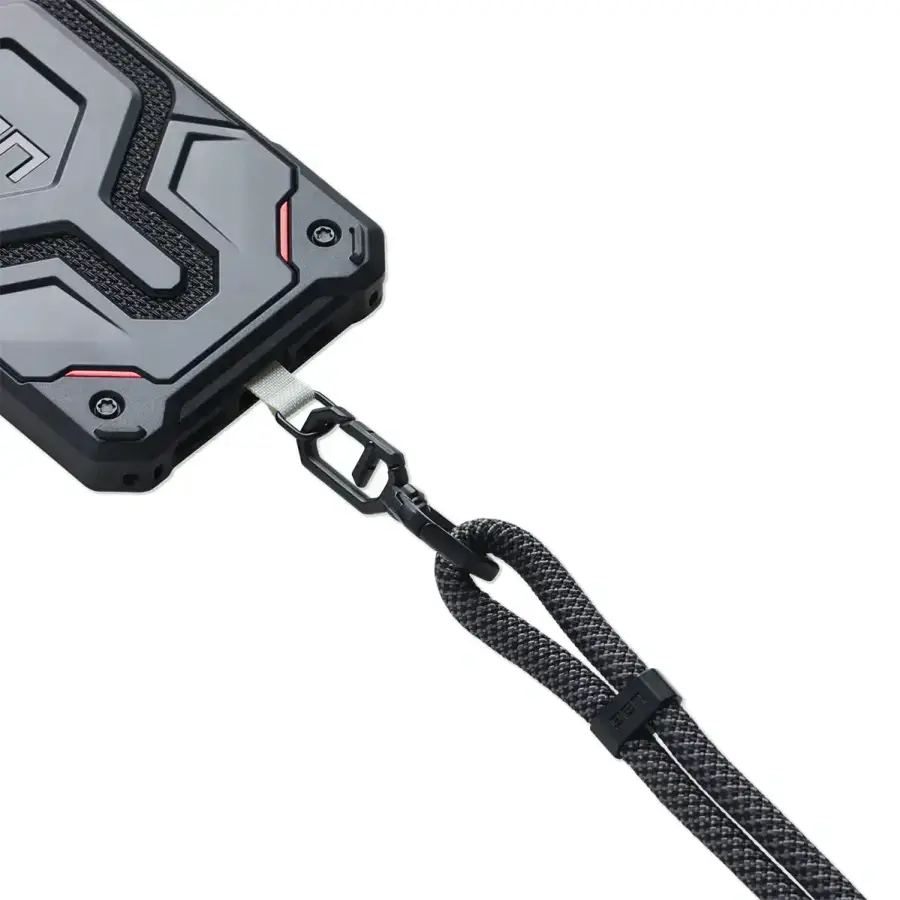 Ремінець через плече для чохла UAG Civilian Clim Crossbody Lanyard 7mm - Graphite/Black (964420113240)