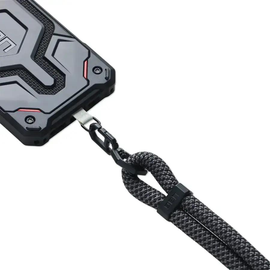 Ремінець через плече для чохла UAG Civilian Thick Crossbody Lanyard 10mm - Graphite/Black (964371113240)