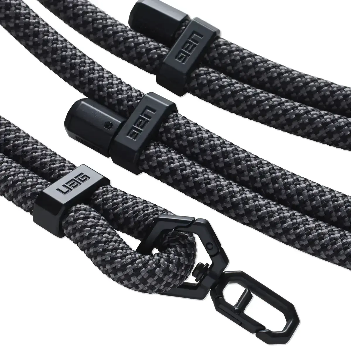Ремінець через плече для чохла UAG Civilian Thick Crossbody Lanyard 10mm - Graphite/Black (964371113240)