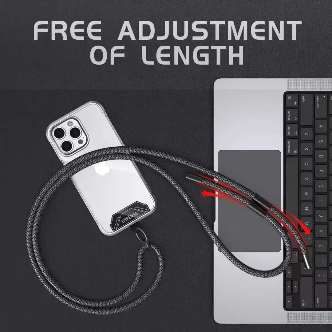 Ремінець через плече для чохла X-Doria Defense Phone Lanyard - Black (435727)