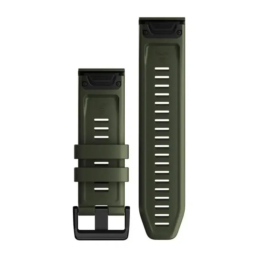 Ремешок Garmin QuickFit 26 Watch Bands Silicone - Moss/Graphite Silicone (010-13281-07)