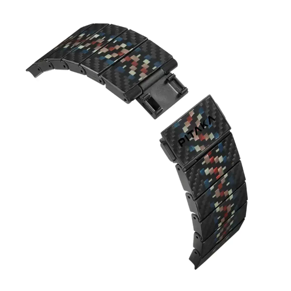 Ремешок Pitaka Carbon Fiber Band Rhapsody for Apple Watch 49/45/44mm (AWB2301)