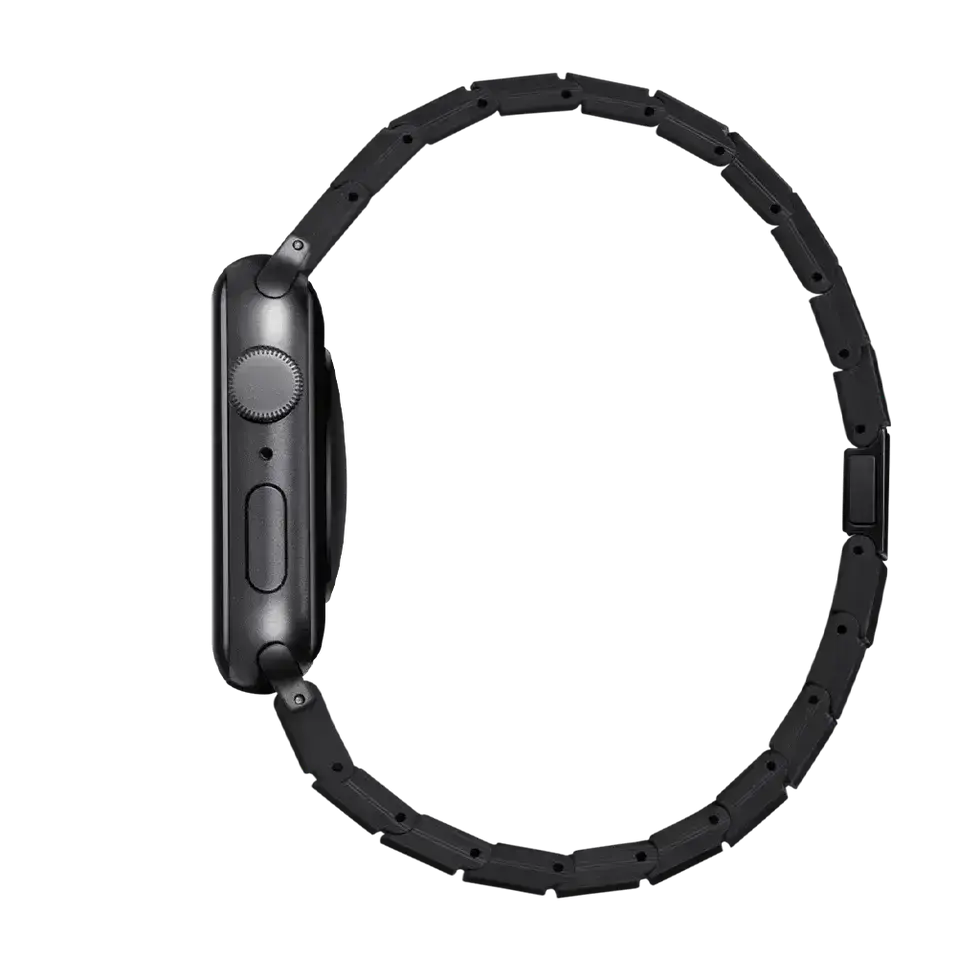 Ремінець Pitaka Carbon Fiber Watch Band Retro Black/Grey for Apple Watch 49/45/44mm (AWB2311, AWB1004)
