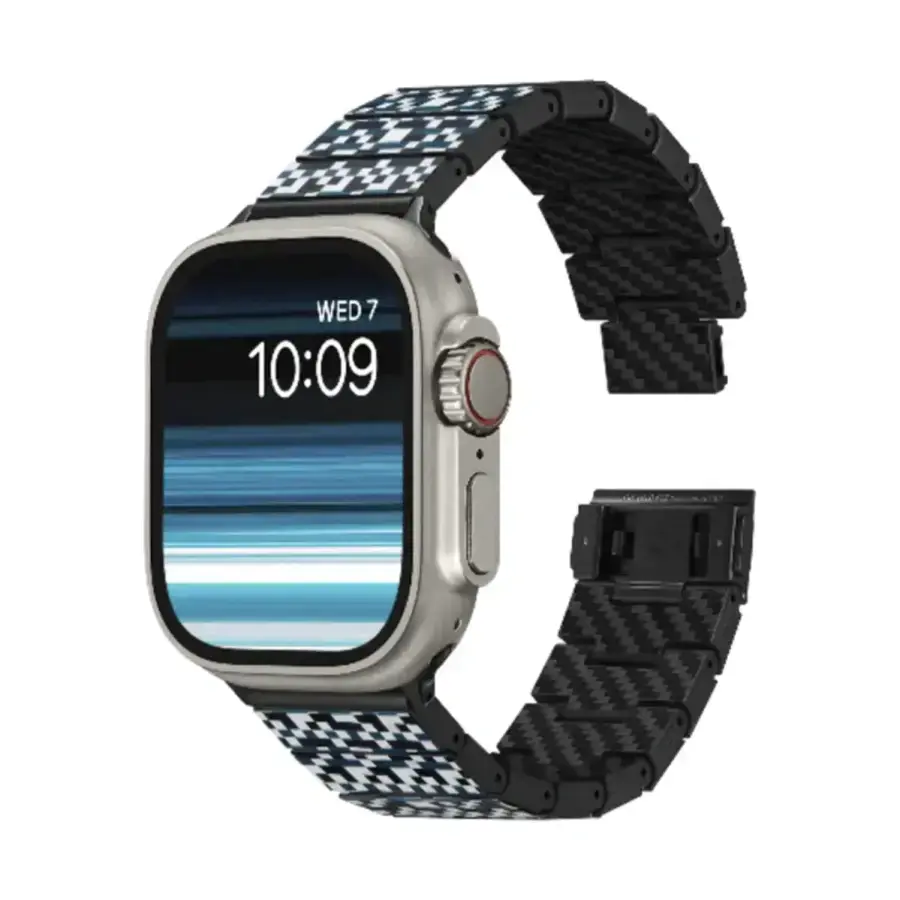 Ремінець Pitaka Chroma Carbon Band Dreamland Mosaic for Apple Watch 49/45/44mm (AWB2303)
