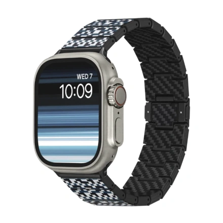 Ремешок Pitaka Chroma Carbon Band Dreamland Mosaic for Apple Watch 49/45/44mm (AWB2303)