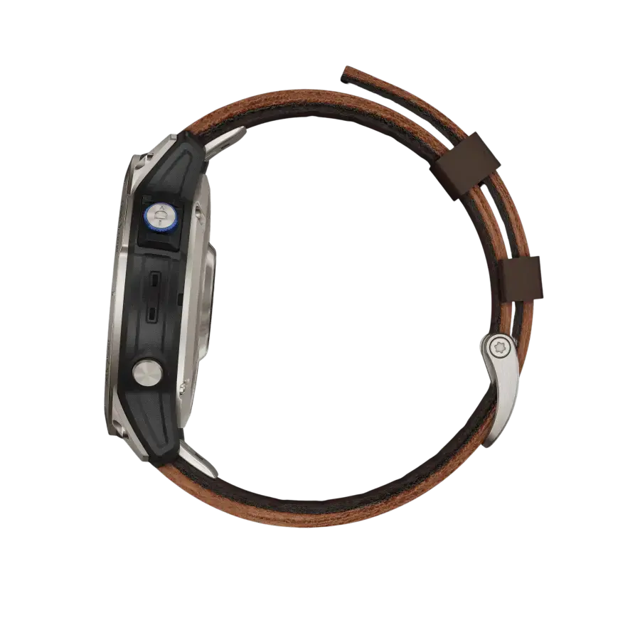 Смарт-годинник Garmin D2™ Mach 1 with Oxford Brown Leather Band (010-02582-54/55)