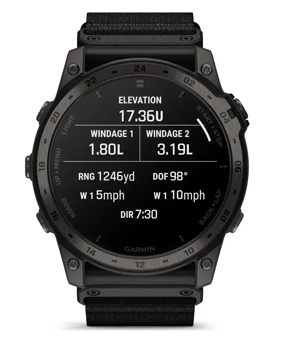 Смарт-часы Garmin Tactix 7 AMOLED Edition Premium Tactical GPS Watch with Adaptive Color Display (010-02931-00/01)