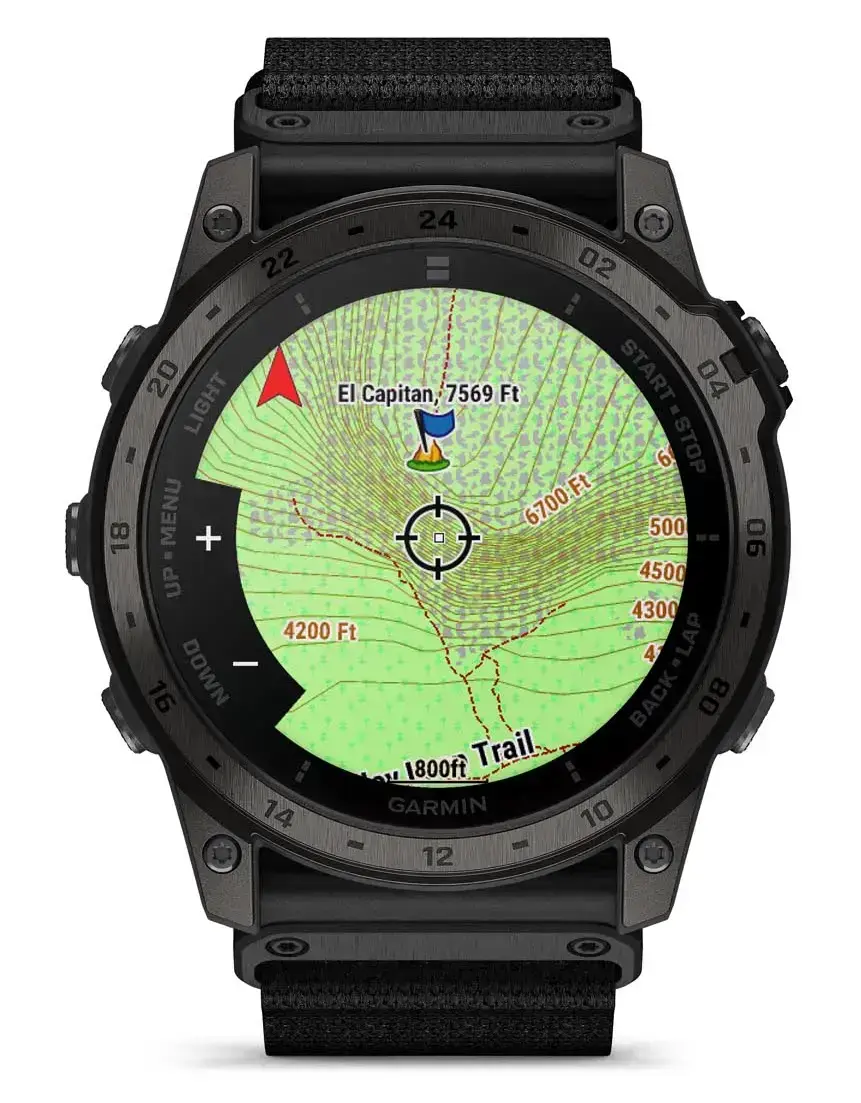 Смарт-часы Garmin Tactix 7 AMOLED Edition Premium Tactical GPS Watch with Adaptive Color Display (010-02931-00/01)