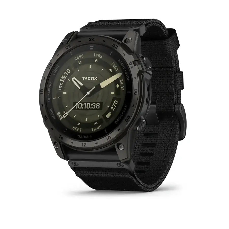 Смарт-годинник Garmin Tactix 7 AMOLED Edition Premium Tactical GPS Watch with Adaptive Color Display (010-02931-00/01)