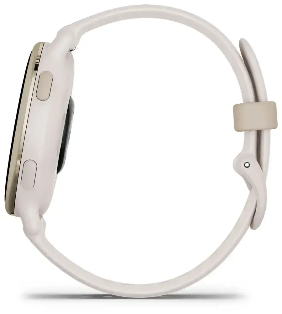 Смарт-годинник Garmin Vivoactive 5 Cream Gold Aluminum Bezel with Ivory Case and Silicone Band (010-02862-11)