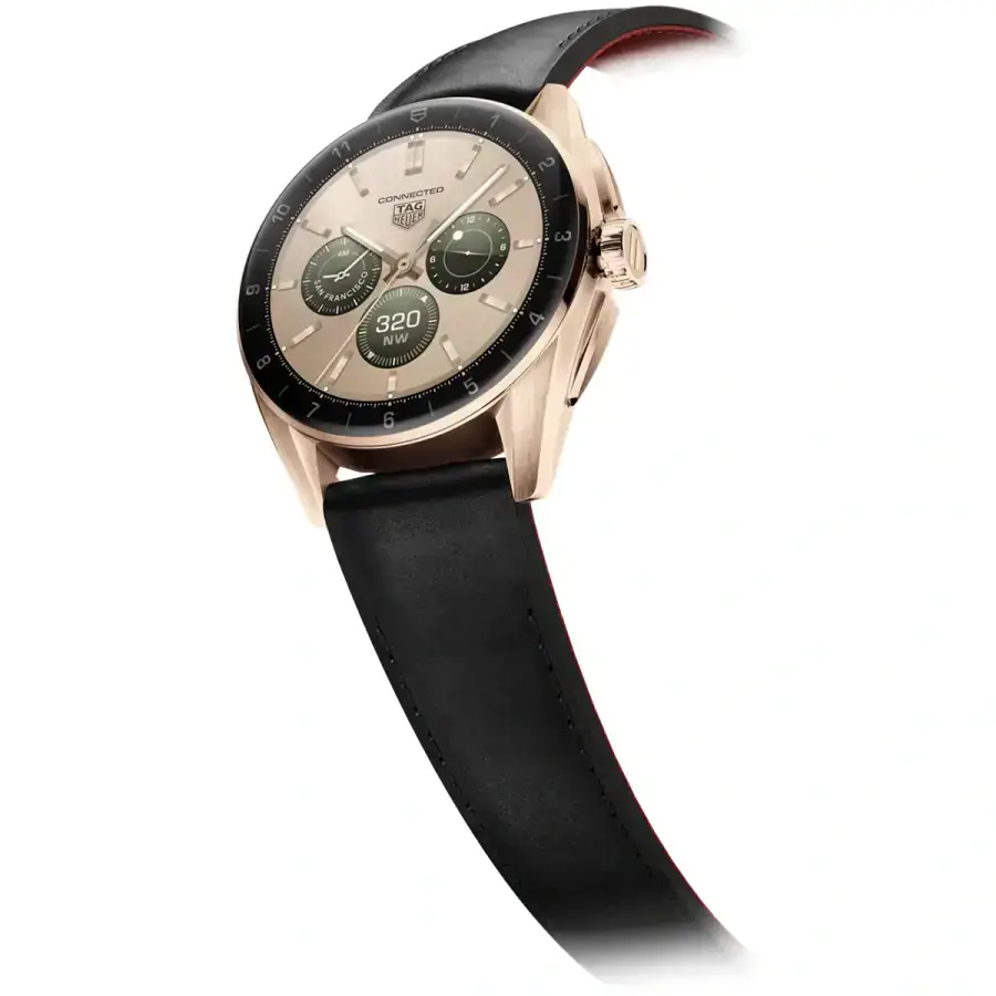 Смарт-годинник TAG HEUER CONNECTED Calibre E4 Golden Bright Edition - 42 mm Rose Golden PVD Steel (SBR8011.BC6652)