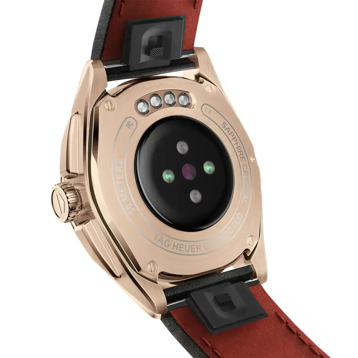 Смарт-годинник TAG HEUER CONNECTED Calibre E4 Golden Bright Edition - 42 mm Rose Golden PVD Steel (SBR8011.BC6652)