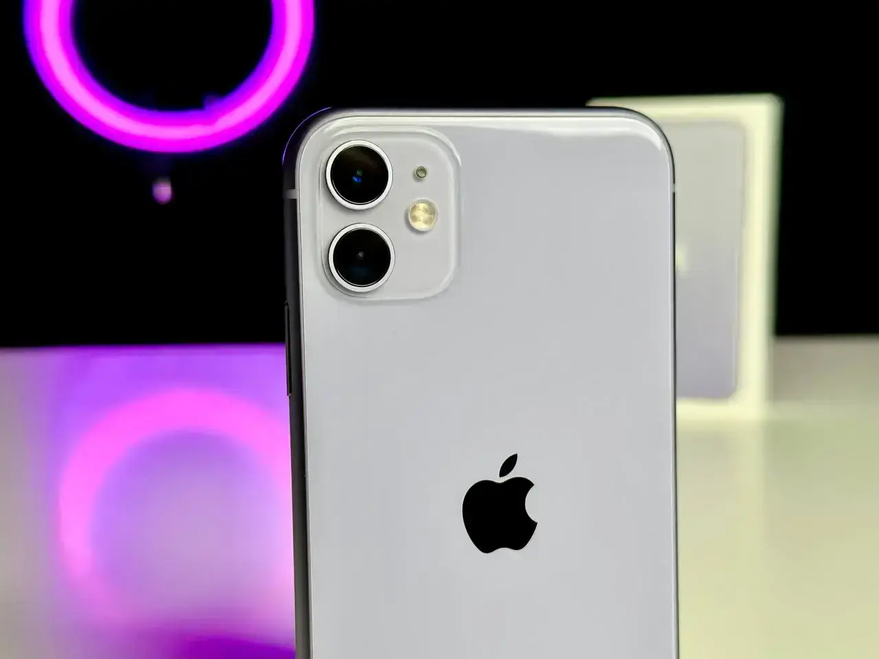 USED Apple iPhone 11 128GB Purple (MWLJ2)🔋100%(Состояние - 9.9/10, Комплект - Полный | гарантия - 1 мес.)