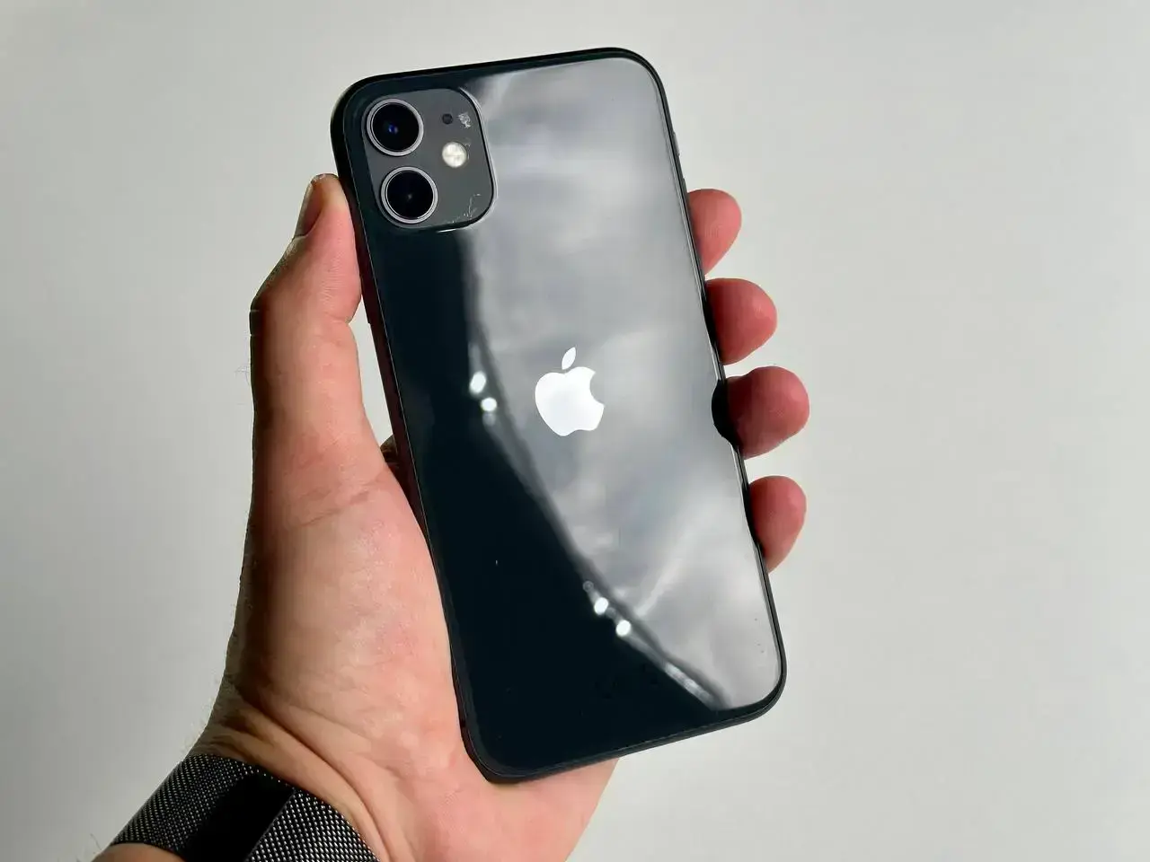 USED Apple iPhone 11 64GB Black (MWL72)🔋100%(Стан - 8.9/10, Комплект - iPhone | гарантія - 1 міс.)