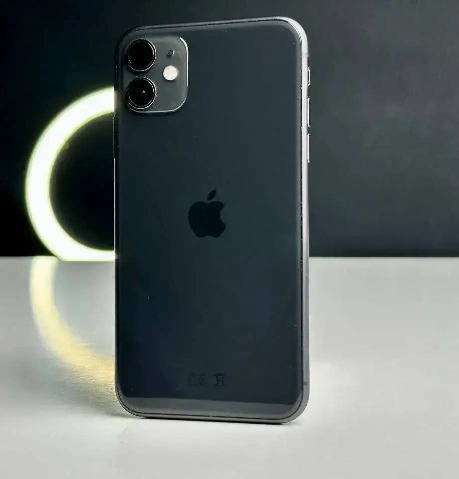 USED Apple iPhone 11 64GB Black (MWL72)🔋100%(Стан - 8.9/10, Комплект - iPhone | гарантія - 1 міс.)