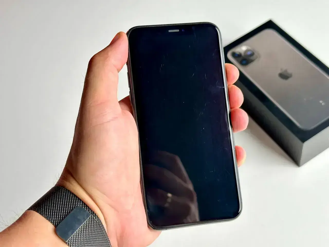USED Apple iPhone 11 Pro 256GB Space Gray (MWCM2)🔋89%(Стан - 8.9/10, Комплект - повний | гарантія - 1 міс.)