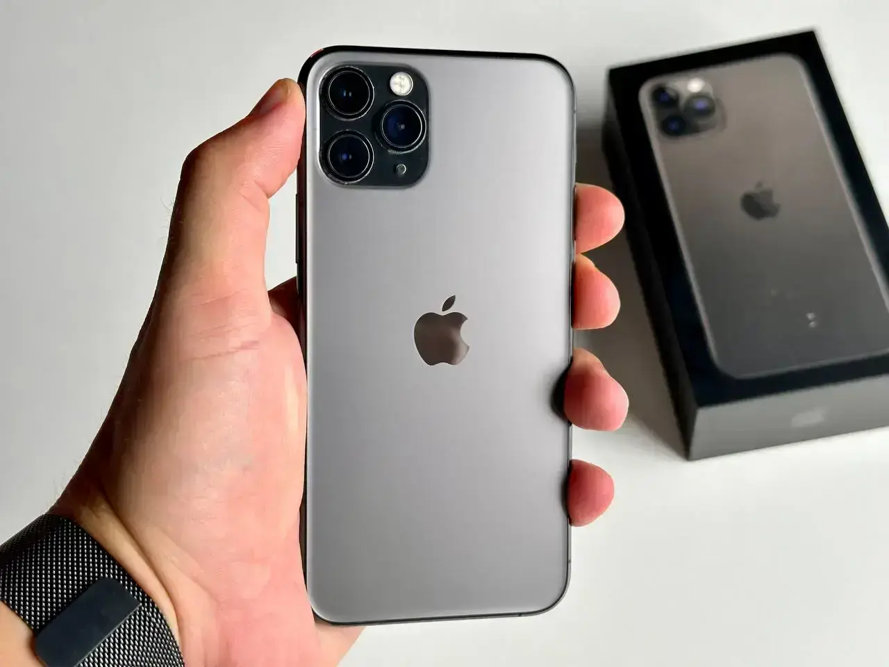 USED Apple iPhone 11 Pro 256GB Space Gray (MWCM2)🔋89%(Стан - 8.9/10, Комплект - повний | гарантія - 1 міс.)