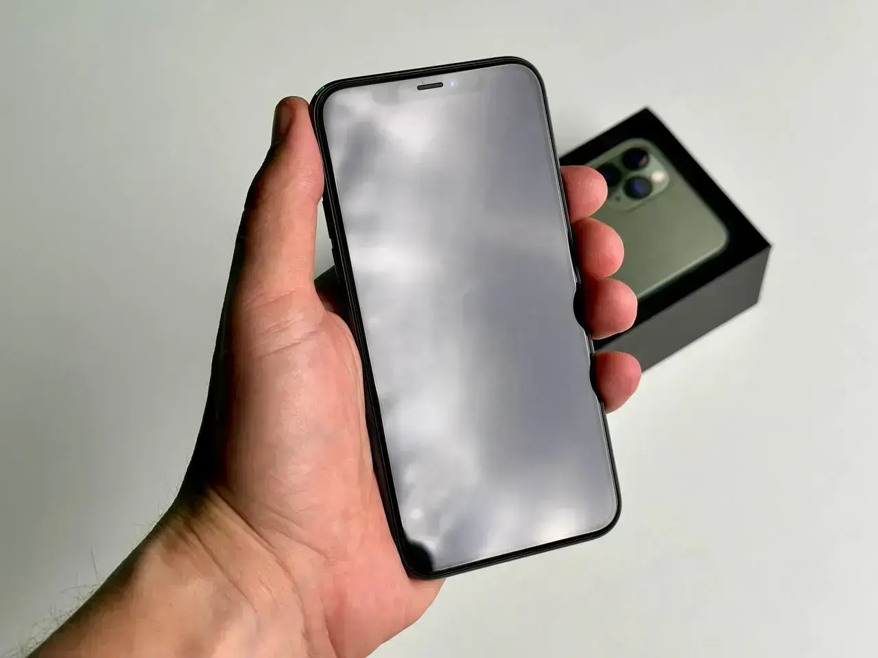 USED Apple iPhone 11 Pro 64GB Midnight Green (MWC62)🔋100%(Состояние - 9/10, Комплект - iPhone, коробка | гарантия - 1 мес.)