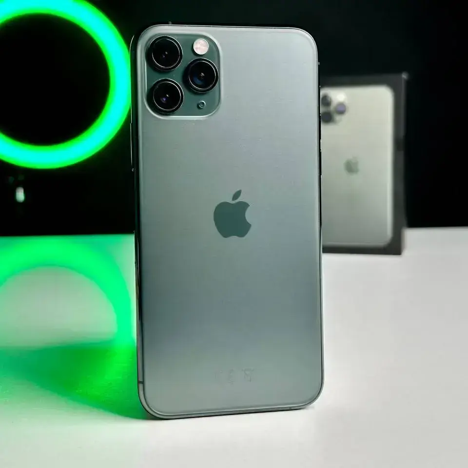 USED Apple iPhone 11 Pro 64GB Midnight Green (MWC62)🔋100%(Стан - 9/10, Комплект - iPhone, коробка | гарантія - 1 міс.)