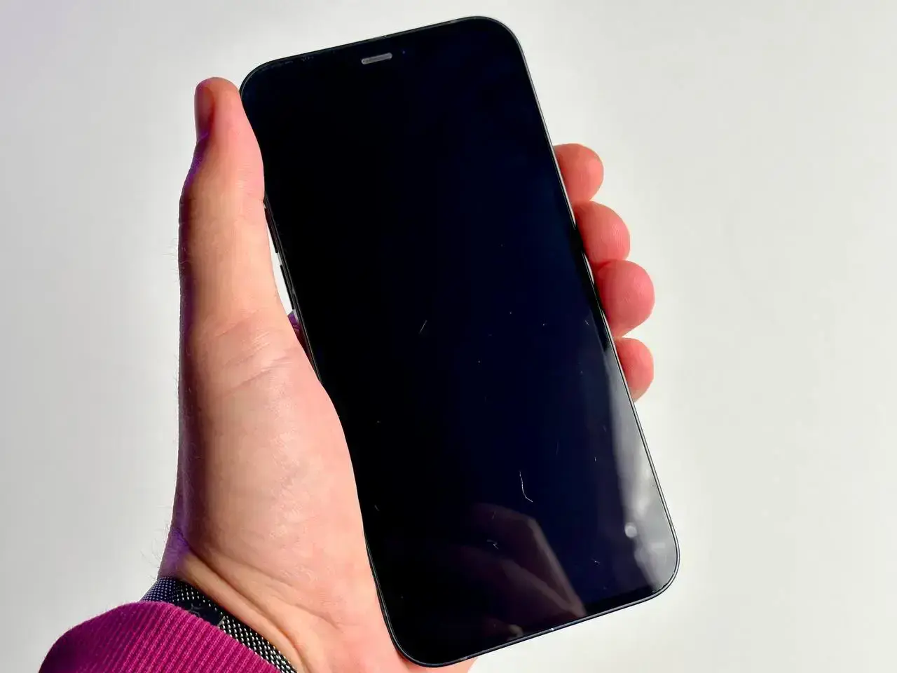 USED Apple iPhone 12 128GB Black (MGHC3, MGJA3)🔋100%(Стан - 8/10, Комплект - iPhone | гарантія - 1 міс.)