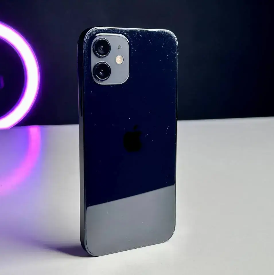 USED Apple iPhone 12 128GB Black (MGHC3, MGJA3)🔋100%(Стан - 8/10, Комплект - iPhone | гарантія - 1 міс.)