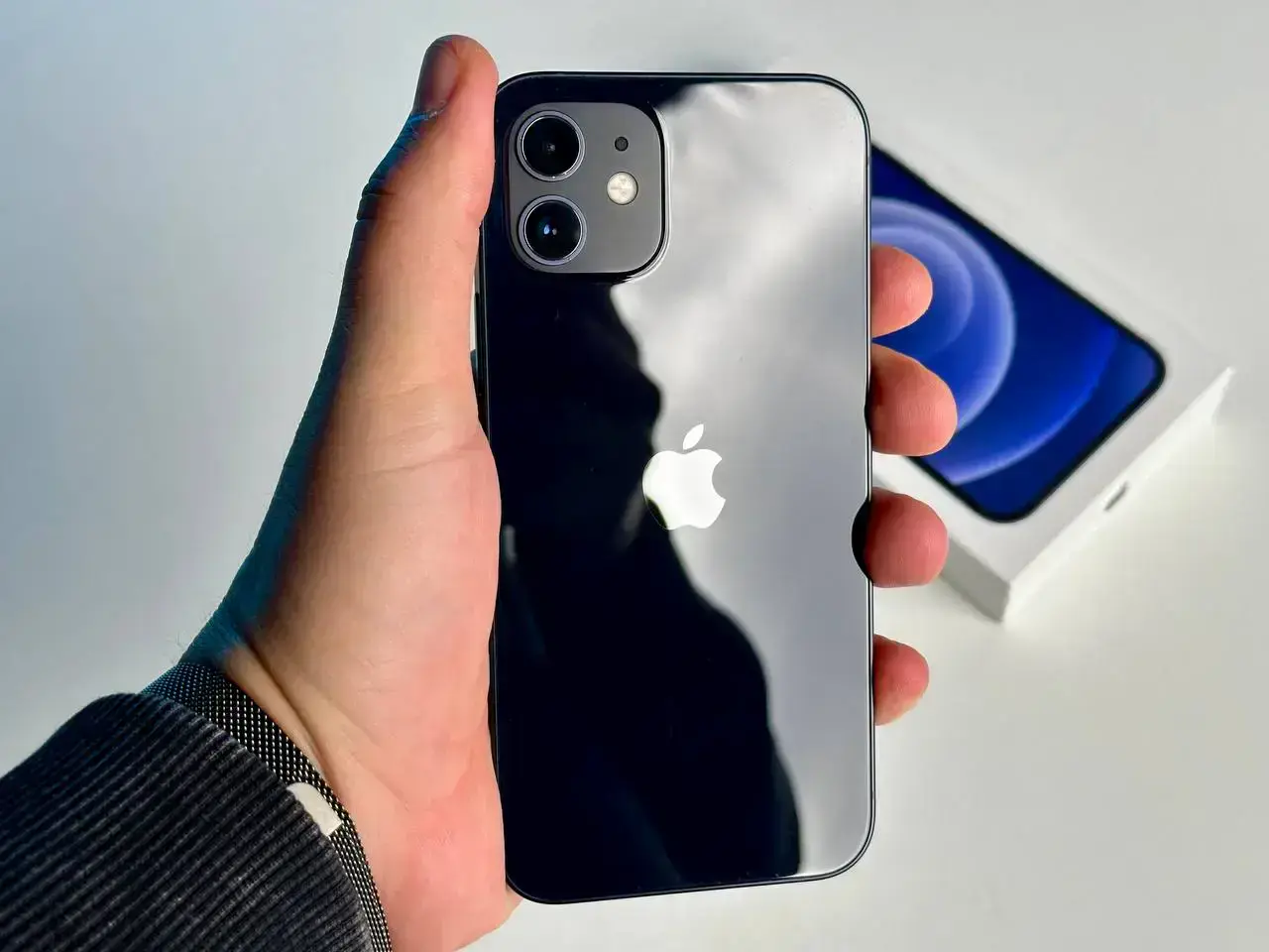 USED Apple iPhone 12 128GB Black (MGHC3, MGJA3)🔋86%(Стан - 9/10, Комплект - Повний | гарантія - 1 міс.)