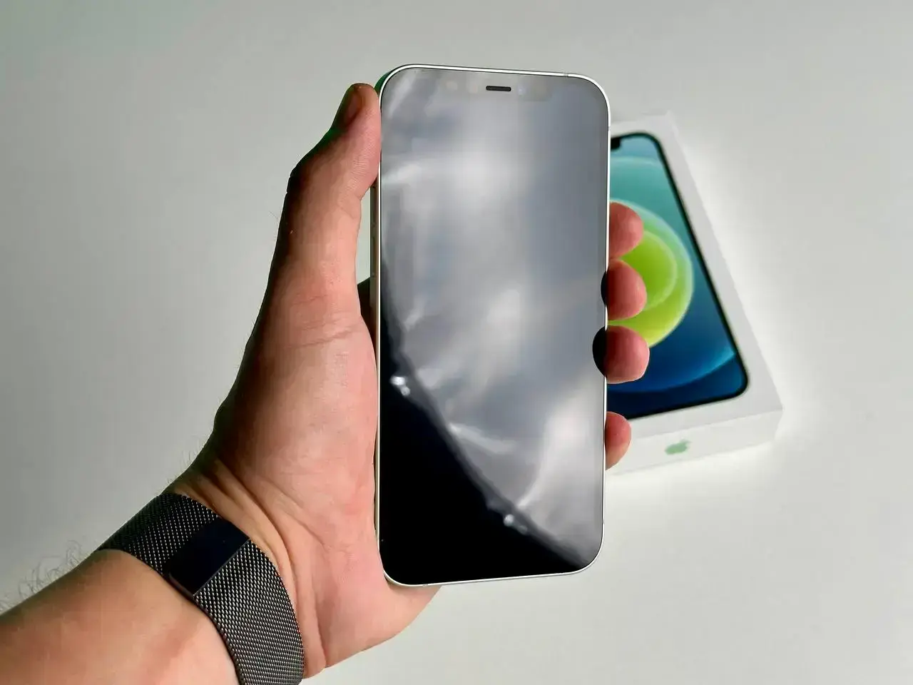 USED Apple iPhone 12 128GB Green (MGHG3, MGJF3)🔋86%(Стан - 10/10, Комплект - повний | гарантія - 1 міс.)