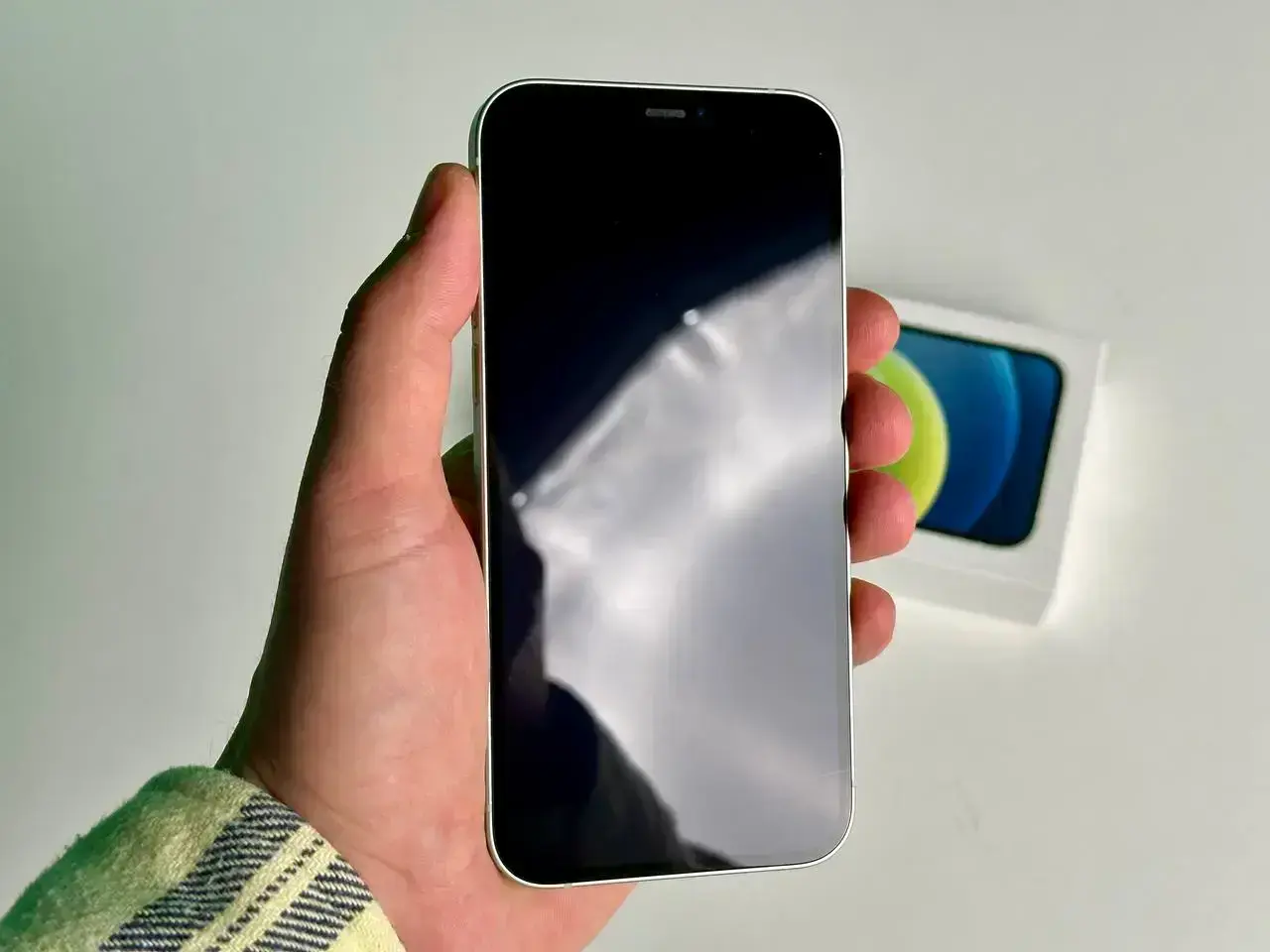 USED Apple iPhone 12 128GB Green (MGHG3, MGJF3)🔋87%(Стан - 10/10, Комплект - Повний | гарантія - 1 міс.)