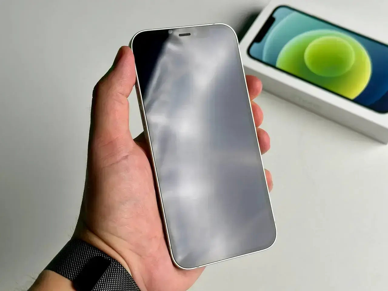 USED Apple iPhone 12 128GB Green (MGHG3, MGJF3)🔋93%(Стан - 10/10, Комплект - повний | гарантія - 1 міс.)