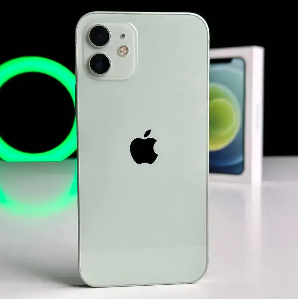 USED Apple iPhone 12 128GB Green (MGHG3, MGJF3)🔋93%(Стан - 10/10, Комплект - повний | гарантія - 1 міс.)
