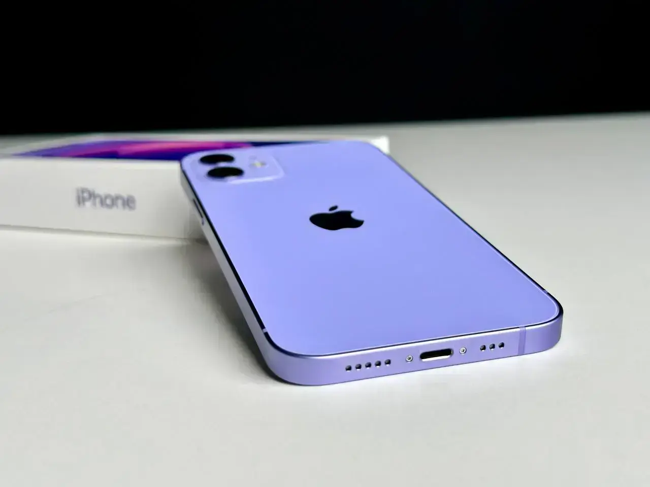 USED Apple iPhone 12 64GB Purple (MJNM3)🔋100%(Стан - 9.9/10, Комплект - повний | гарантія - 1 міс.)