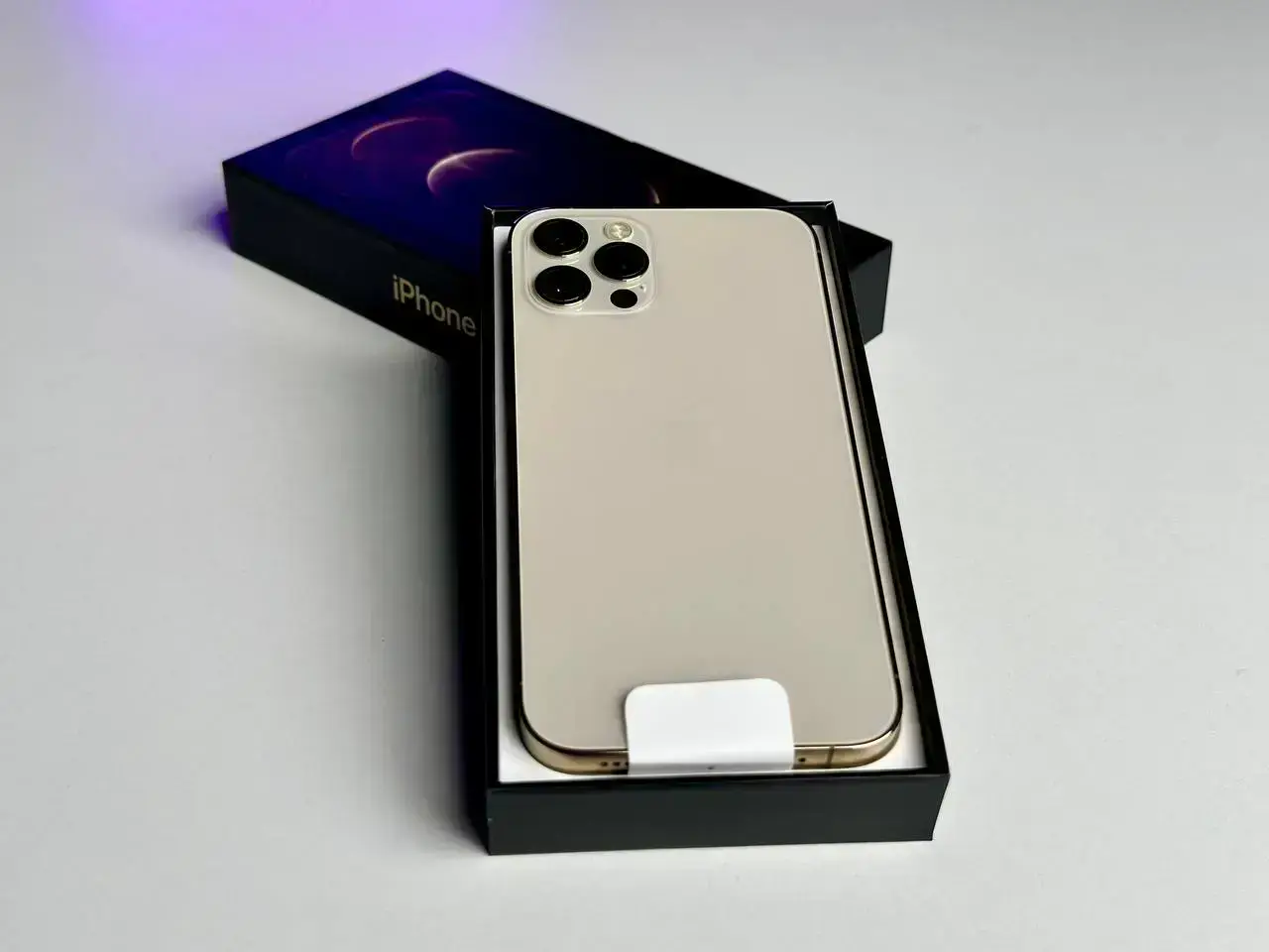 USED Apple iPhone 12 Pro 256GB Gold (MGLV3, MGMR3)🔋100%(Состояние - 10/10, Комплект - Полный | гарантия - 1 мес.)