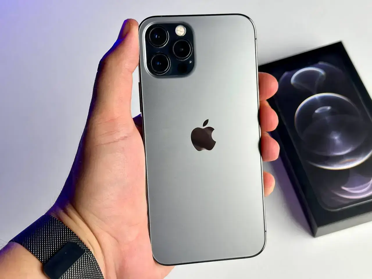 USED Apple iPhone 12 Pro 256GB Graphite (MGLT3, MGMP3)🔋86%(Стан - 9.5/10, Комплект - повний | гарантія - 1 міс.)
