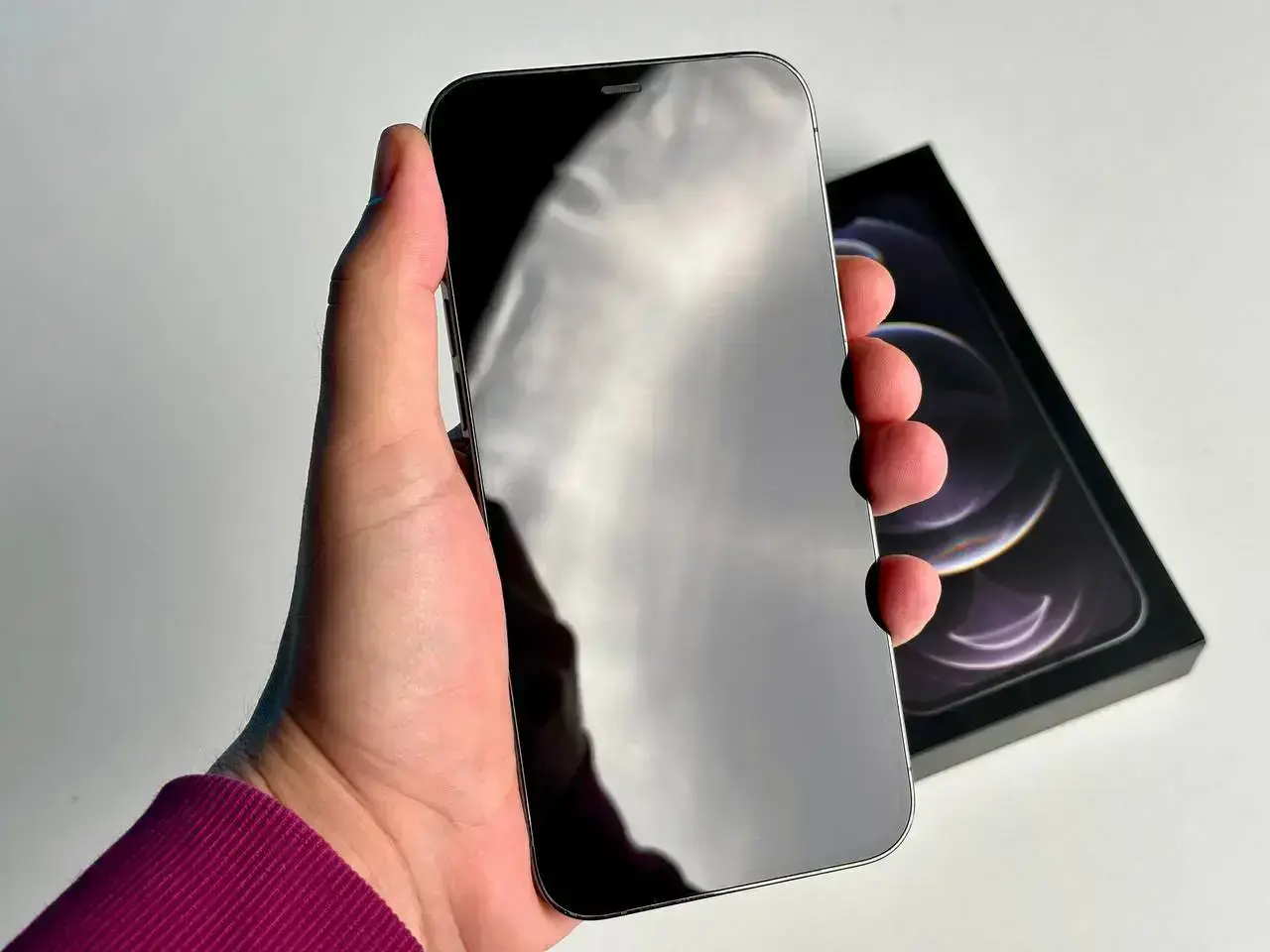 USED Apple iPhone 12 Pro Max 256GB Graphite (MGCK3, MGDC3)🔋100%(Стан - 9.5/10, Комплект - Повний | гарантія - 1 міс.)