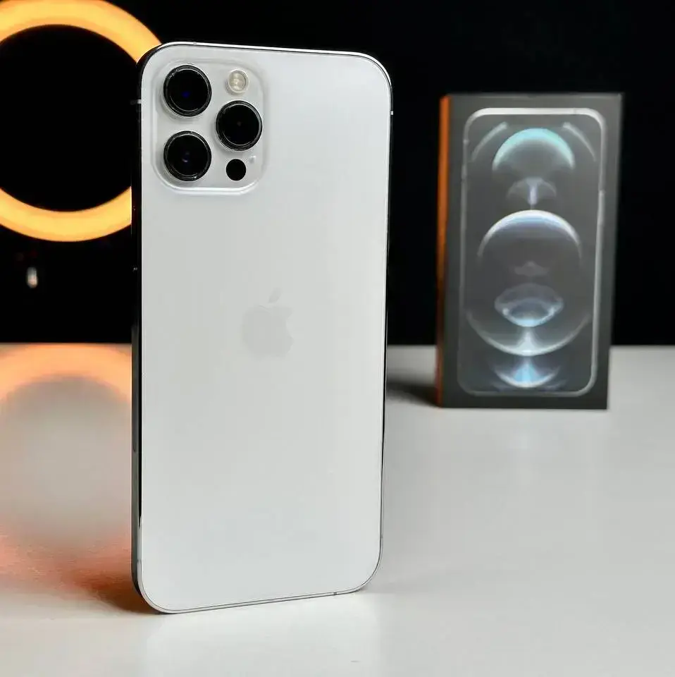 USED Apple iPhone 12 Pro Max 256GB Silver (MGCL3, MGDD3)🔋100%(Состояние - 8.9/10, Комплект - Полный | гарантия - 1 мес.)