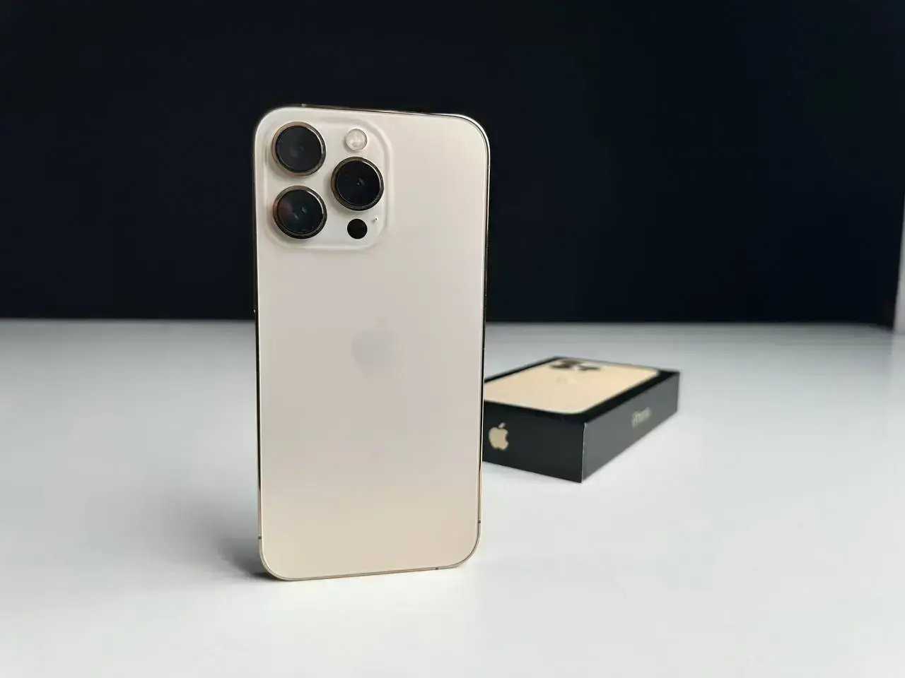 USED Apple iPhone 13 Pro 128GB Gold (MLTR3, MLVC3)🔋96%(Состояние - 9.9/10, Комплект - полный | гарантия - 1 мес.)