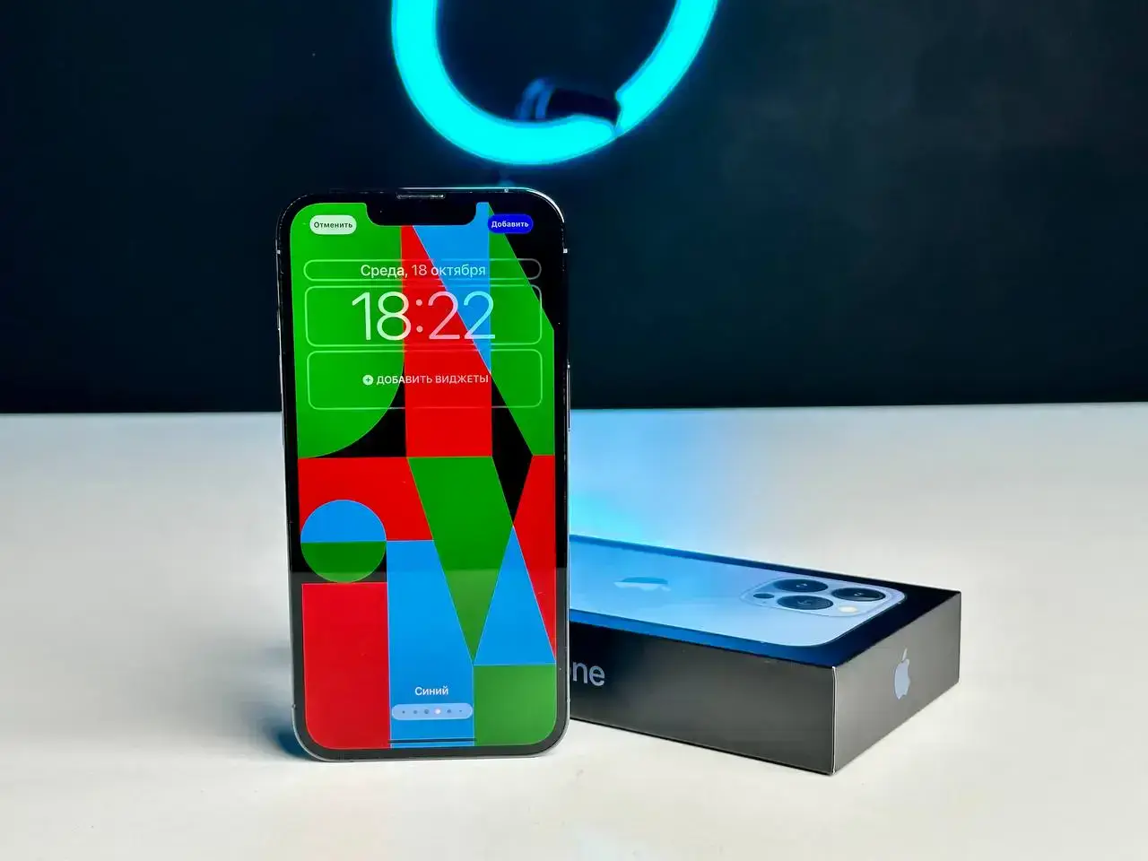 USED Apple iPhone 13 Pro 256GB Sierra Blue (MLU03, MLVP3)🔋91%(Стан - 9.5/10, Комплект - Повний | гарантія - 1 міс.)