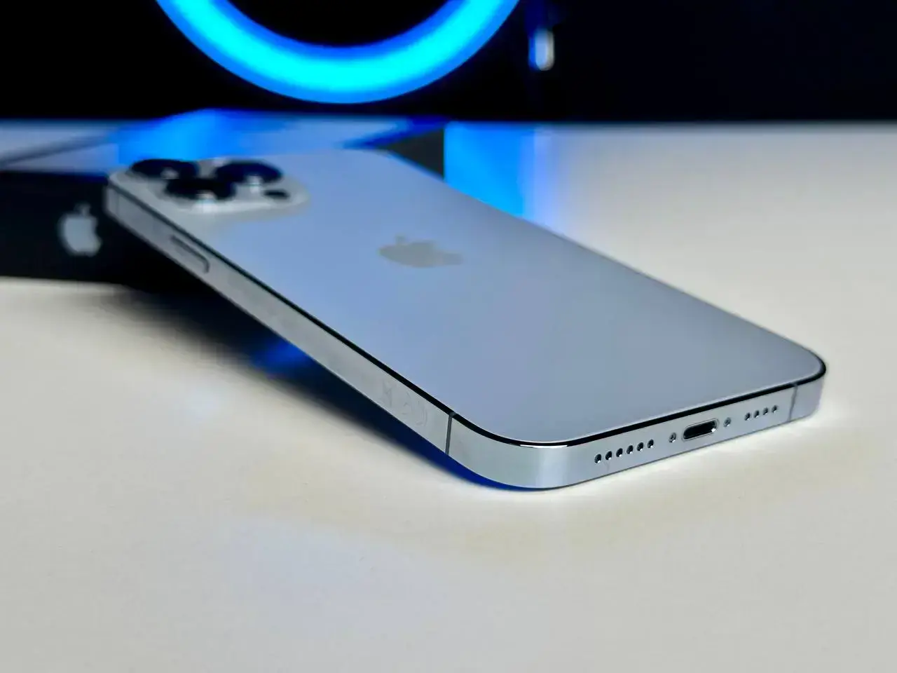 USED Apple iPhone 13 Pro Max 256GB Sierra Blue (MLKV3, MLLE3)🔋86%(Стан - 9.5/10, Комплект - повний | гарантія - 1 міс.)
