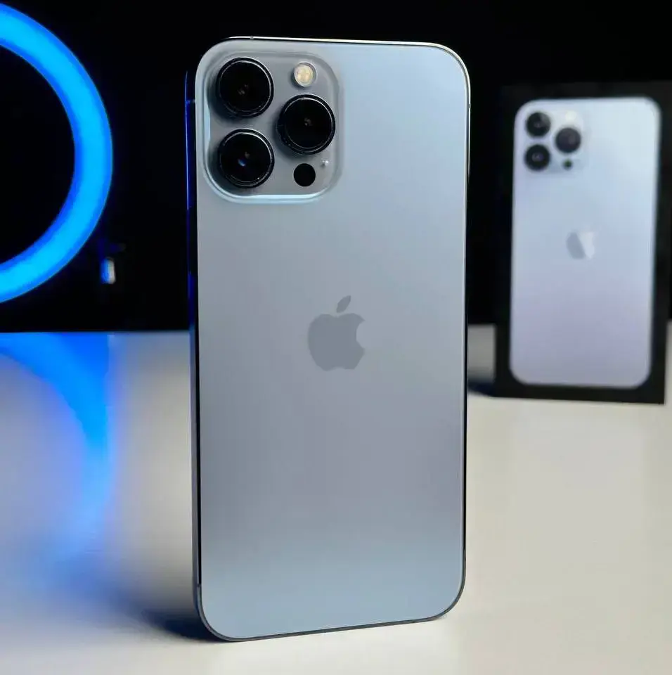 USED Apple iPhone 13 Pro Max 256GB Sierra Blue (MLKV3, MLLE3)🔋86%(Стан - 9.5/10, Комплект - повний | гарантія - 1 міс.)