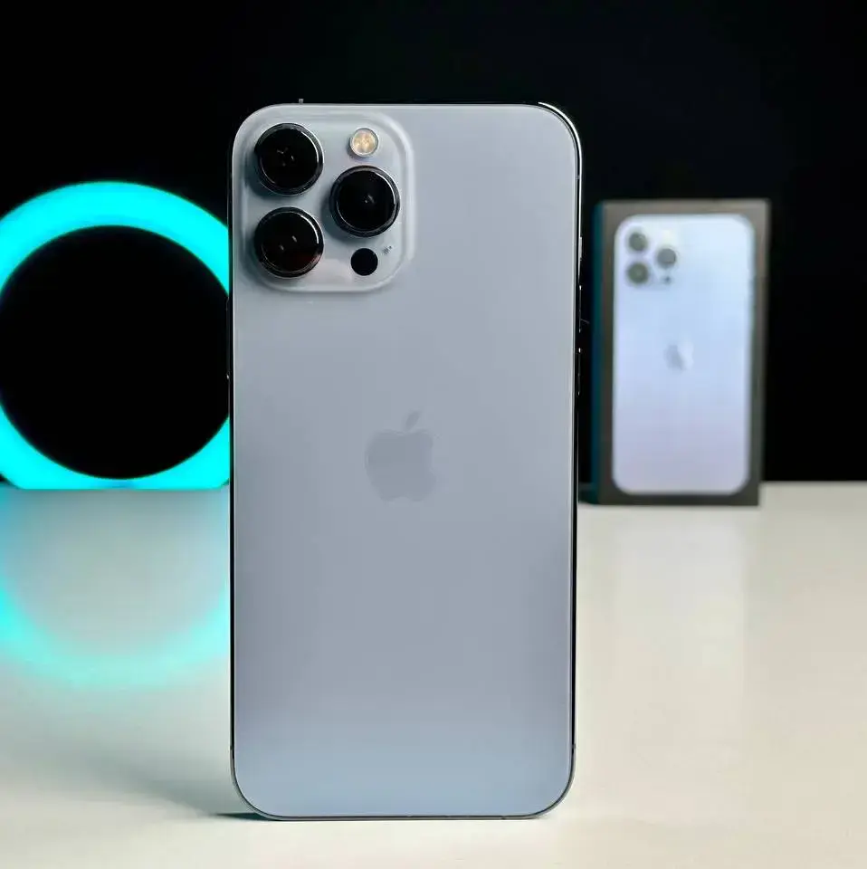 USED Apple iPhone 13 Pro Max 256GB Sierra Blue (MLKV3, MLLE3)🔋87%(Стан - 9.5/10, Комплект - повний | гарантія - 1 міс.)