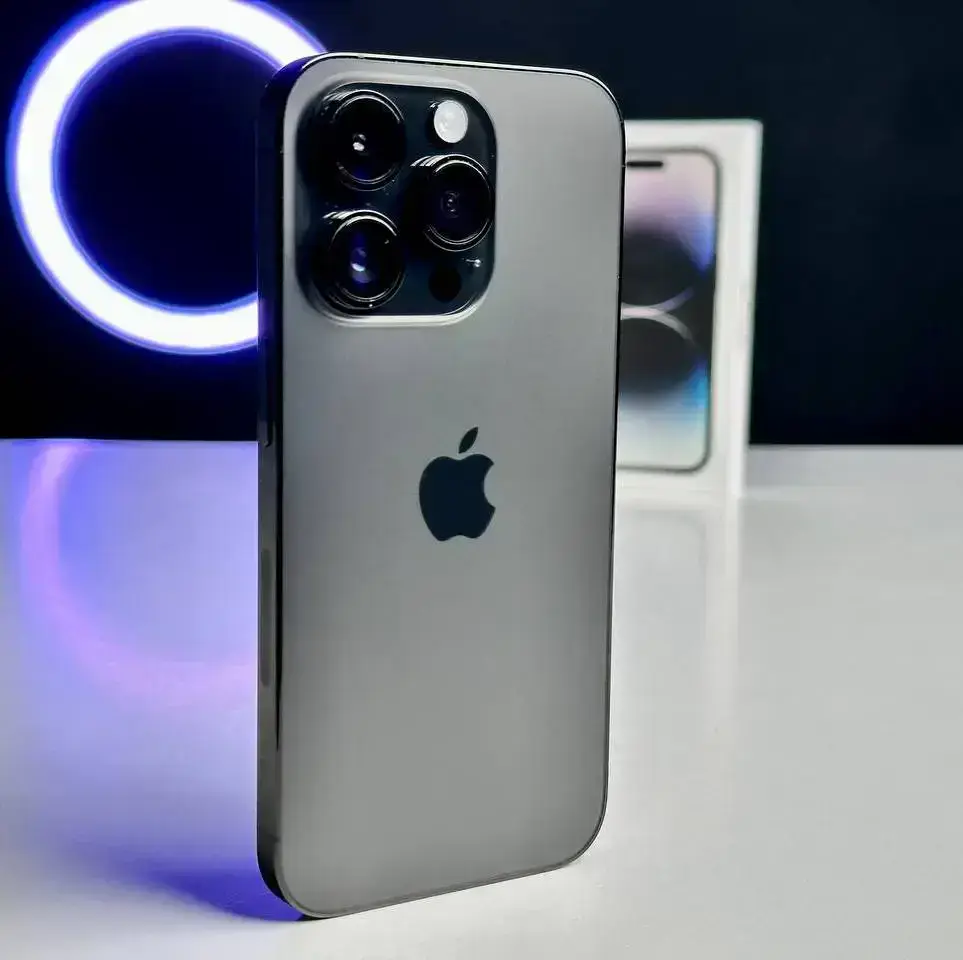 USED Apple iPhone 14 Pro 128GB Space Black eSim (MPXT3)🔋96%(Стан - 9.8/10, Комплект - повний | гарантія - 1 міс.)