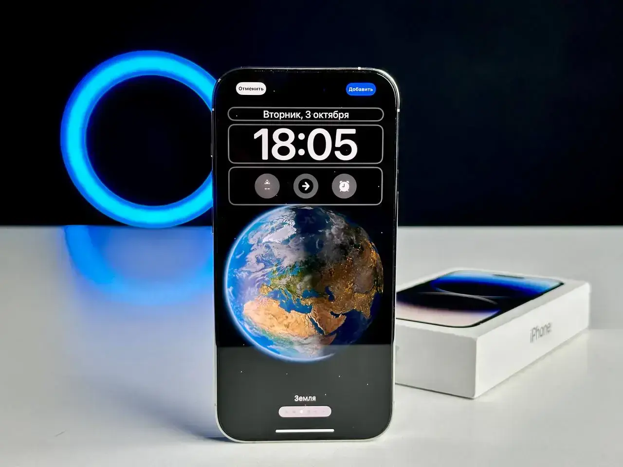USED Apple iPhone 14 Pro 256GB Silver (MQ103)🔋90%(Стан - 10/10, Комплект - повний | гарантія - 1 міс.)