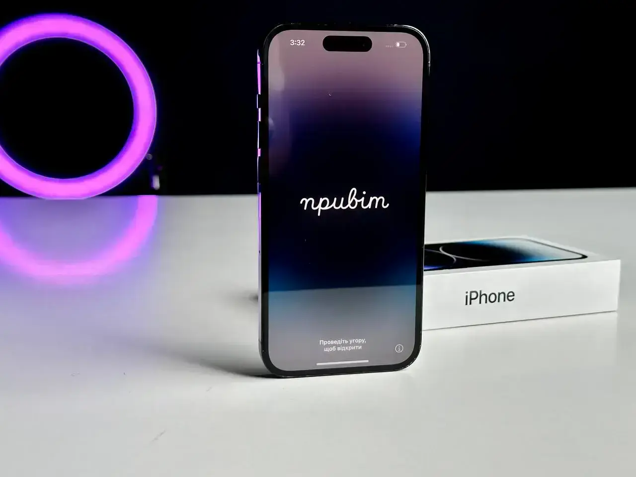 USED Apple iPhone 14 Pro 512GB Space Black (MQ1M3)🔋92%(Стан - 9/10, Комплект - повний | гарантія - 1 міс.)