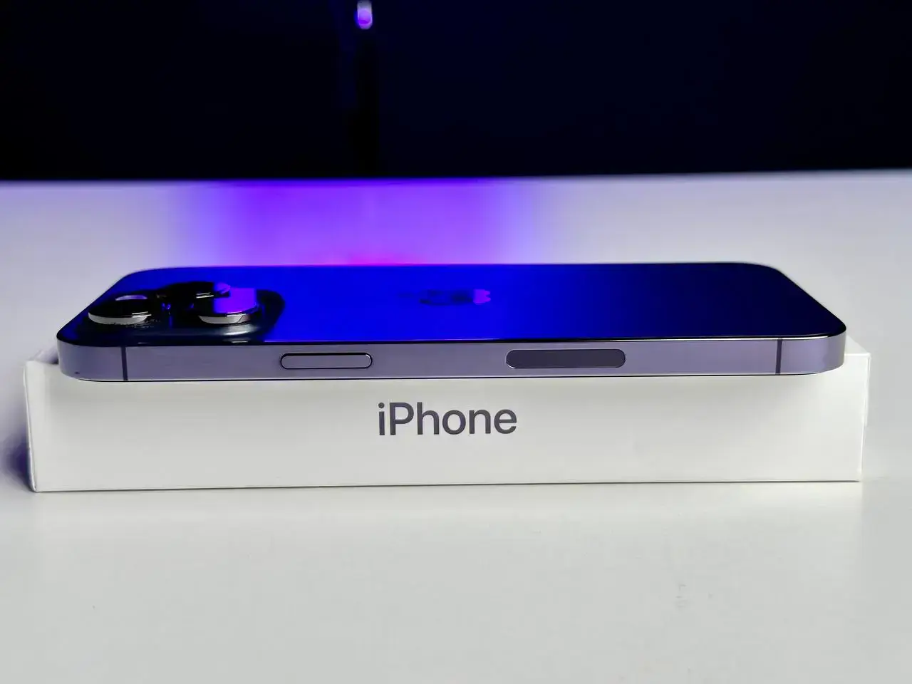 USED Apple iPhone 14 Pro Max 256GB Deep Purple eSim (MQ8W3)🔋89%(Стан - 9.5/10, Комплект - Повний | гарантія - 1 міс.)