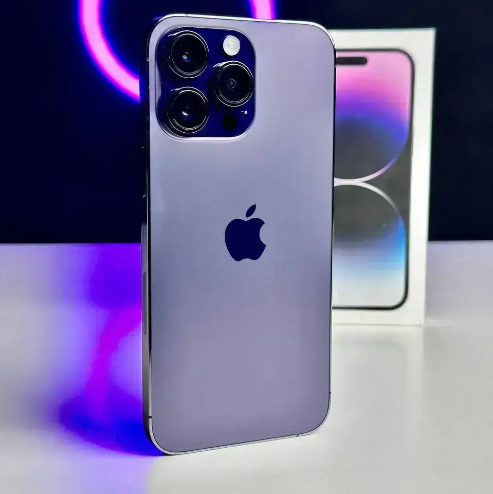 USED Apple iPhone 14 Pro Max 256GB Deep Purple eSim (MQ8W3)🔋89%(Стан - 9.5/10, Комплект - Повний | гарантія - 1 міс.)