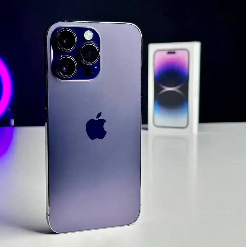 USED Apple iPhone 14 Pro Max 256GB Deep Purple (MQ9X3)🔋100%(Стан - 9.5/10, Комплект - повний | гарантія - 1 міс.)
