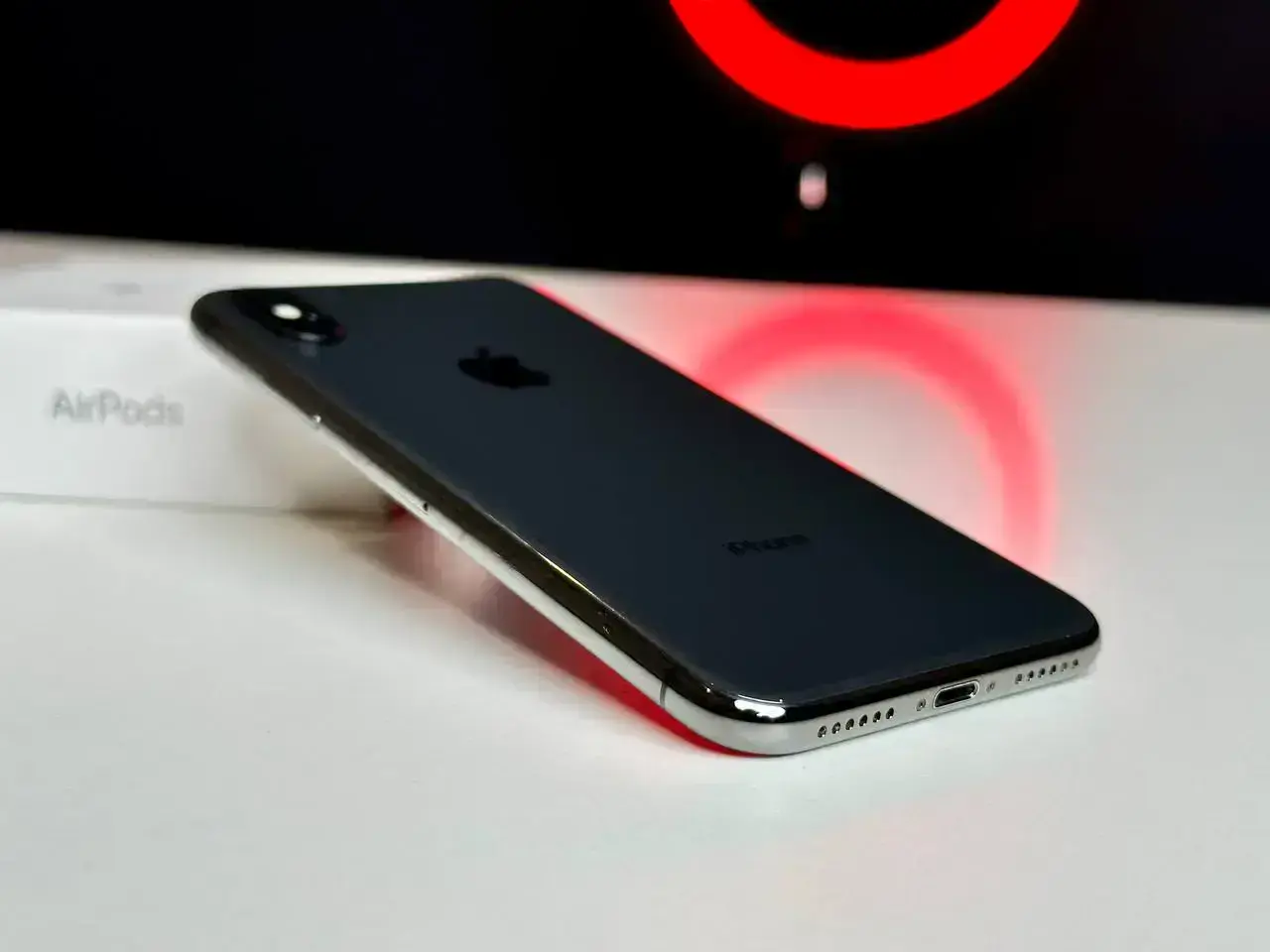 USED Apple iPhone 256GB Space Gray (MQAF2)🔋89%(Состояние - 9/10, Комплект - iPhone | гарантия - 1 мес.)