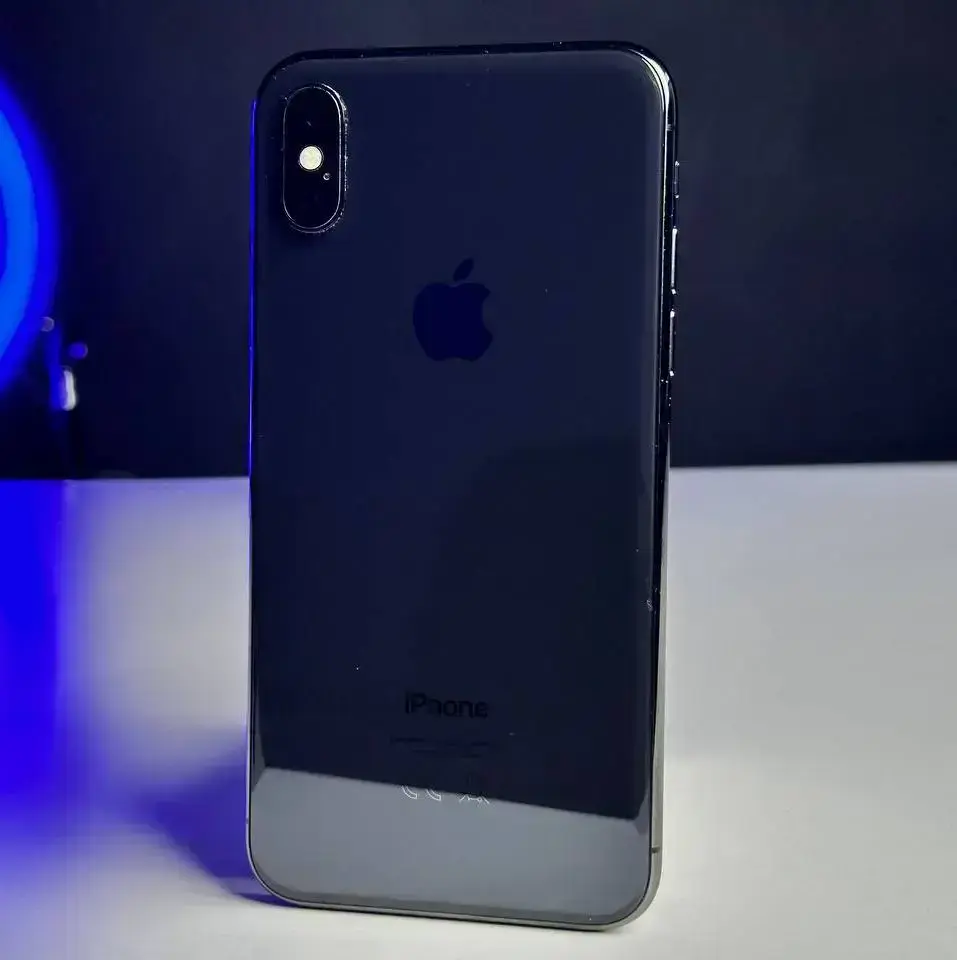USED Apple iPhone X 64GB Space Gray (MQAC2)100%(Стан - 9/10, Комплект - iPhone, блок живлення та кабель | гарантія - 1 міс.)