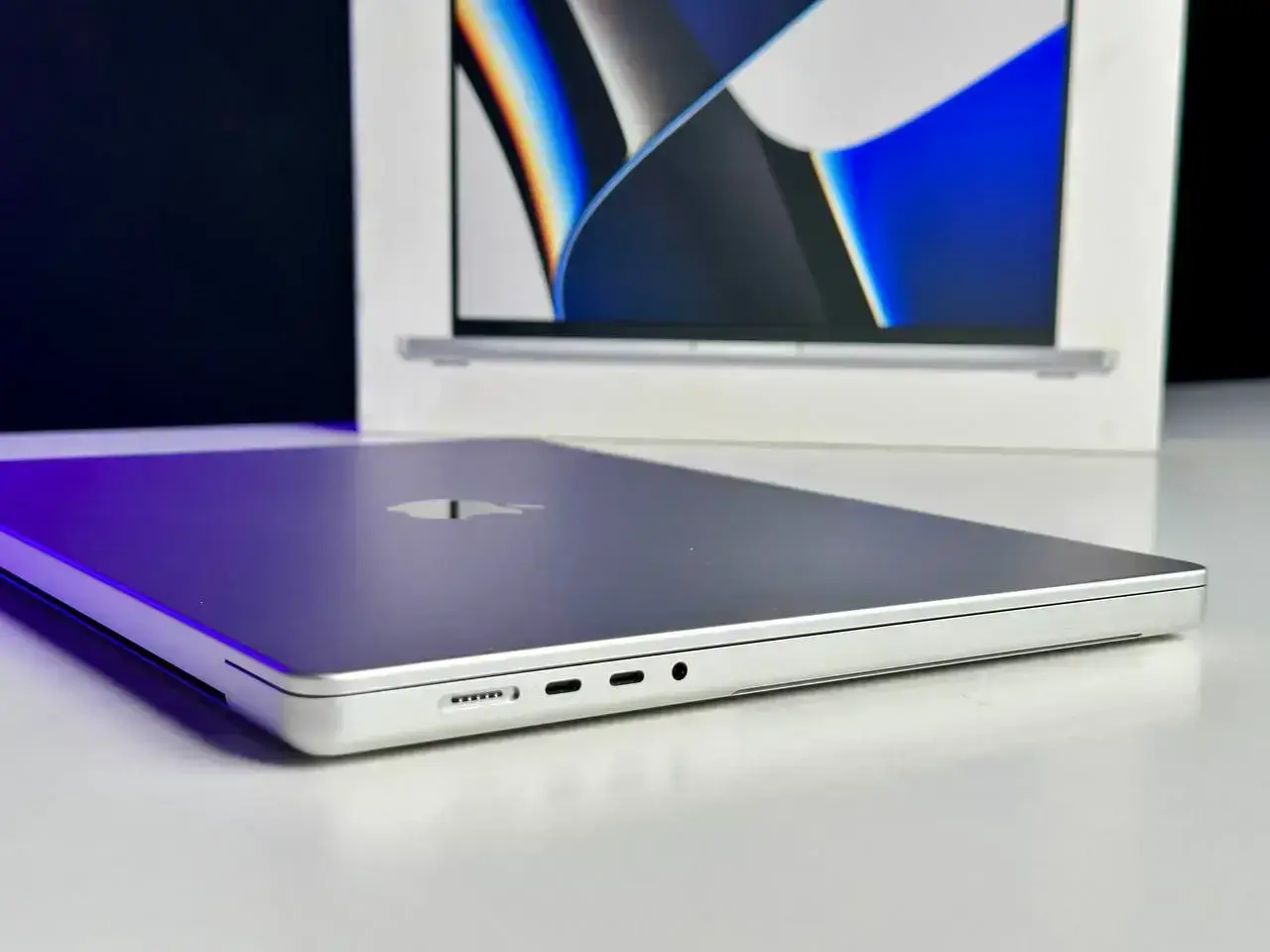 USED MacBook Pro 16" Silver (MK1F3) 2021 🔋98% (Стан - 10/10. Комплект - повний | гарантія - 3 міс.) - Cycle 40
