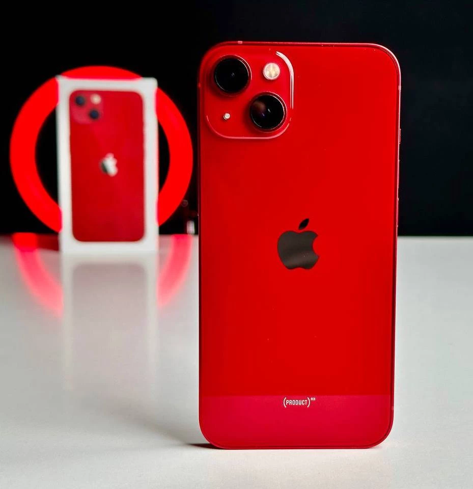 USED Apple iPhone 13 128GB (PRODUCT)RED (MLMQ3, MLPJ3)🔋88%(Стан - 9/10, Комплект - повний | гарантія - 1 міс.)